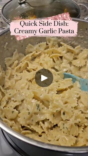 Creamy Garlic Pasta makes the perfect side dish for dinner! 🤗
•2 tbsp butter 
•2 tbsp olive oil
•4 tbsp minced garlic
•4 tbsp AP flour 
•1½ cups chicken broth 
•1½ cups milk
•salt & pepper to taste 
•1 tsp garlic powder
•1 tbsp dried parsley 
•1/3 cup Parmesan cheese (grated)
•16 oz any pasta of your choice (cooked) | The Craftologist | The Craftologist · Original audio Oil And Garlic Pasta Recipe, Garlic And Oil Pasta, Bww Garlic Parmesan Pasta, Bww Parmesan Garlic Chicken Pasta, Creamy Aglio E Olio Chicken Pasta, Parmesan Pasta Sauce, Bow Tie Pasta Recipe, Garlic Butter Pasta, Creamy Garlic Pasta