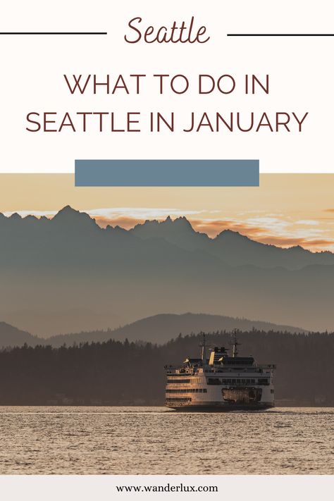 Visiting Seattle in January? Don't let a little rain slow you down. We have a full guide to visiting Seattle in January, written by a local with insider tips and the best activities for families, couples, and solo travelers. Seattle Things To Do In Winter, Seattle In January, Seattle Winter, Visiting Seattle, 2025 Travel, Things To Do In Winter, Seattle Aquarium, Seattle Art Museum, Visit Seattle