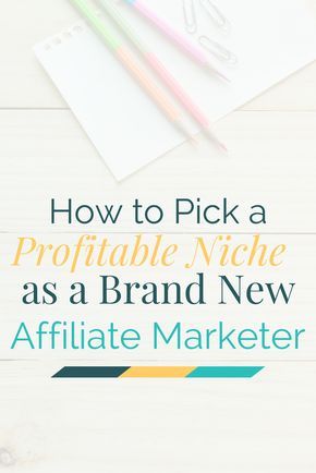 How to Pick a Profitable Niche as a Brand New Affiliate Marketer Pinterest Affiliate Marketing, Marketing Concept, Affiliate Blogging, Niche Marketing, Affiliate Marketing Programs, Marketing Website, Affiliate Marketer, Web Marketing, Inbound Marketing