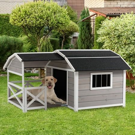 Large dog house outdoor