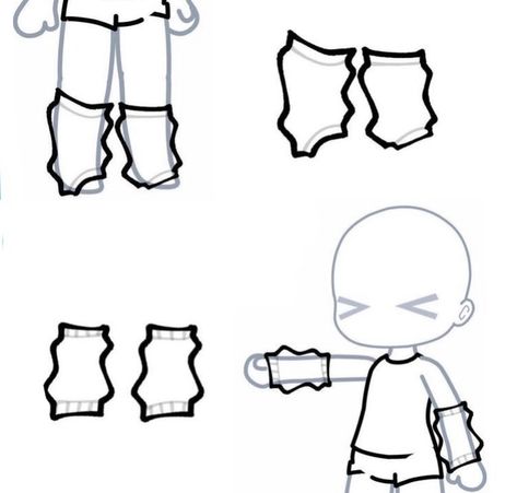 Gacha Clothing Base, Gacha Club Body Sheet, Gacha Leg Warmers Base, Gacha Arm Warmers, Gacha Leg Warmers, Gacha Drawing Base Poses, Gacha Base Clothes, Custom Clothes Gacha, Gacha Tweening Body Base