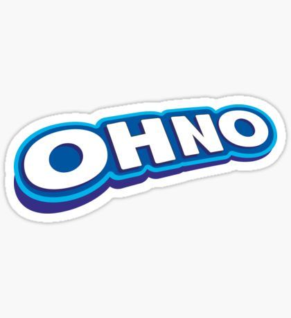 Ohno Stickers | Redbubble Guess The Logo Funny, Pics For Stickers, Funny Sticker Ideas, Funny Logos, Guess The Logo, Sale Sticker, Logo Funny, Funny Text Pictures, Buy 1 Free 1