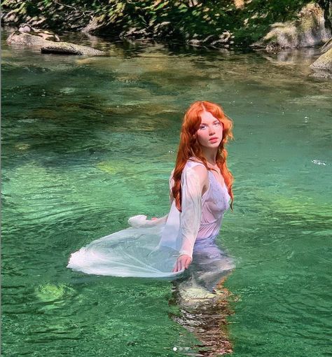 In Water Pose Reference, Hazelle Bellamiie, Glass Armor, Fairy Photoshoot, Photo Hacks, Ethereal Aesthetic, Fairy Aesthetic, Poses References, Fantasy Aesthetic