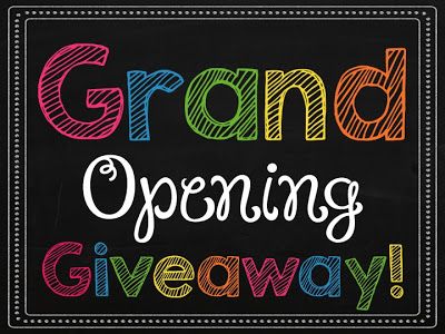 Grand Opening   Giveaway! Grand Opening Ideas, Teacher Giveaway, Giveaway Ideas, Grand Opening Party, Start A Fire, Primary Teachers, Teacher Blogs, Guided Math, Classroom Fun