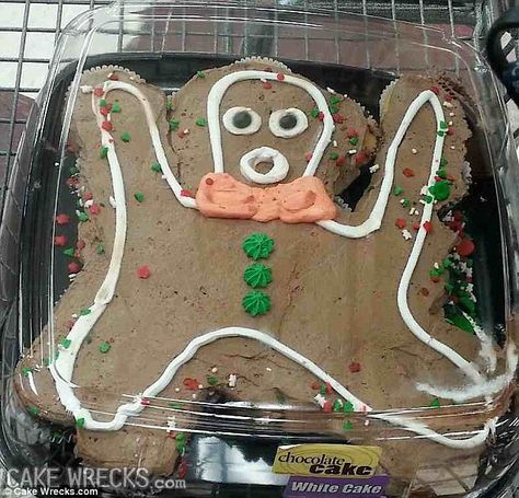 Epic Cake Fails, Easy Gingerbread Cookie Recipe, Cake Disasters, Fecal Matter, Baking Fails, Easy Gingerbread Cookies, Advent Calendar Diy, Festive Baking, Cake Fails