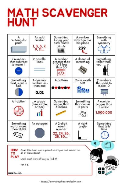 Math Door, Math Club Activities, Math Scavenger Hunt, Scavenger Hunt Template, Internet Scavenger Hunt, Math Camp, Junior Kindergarten, Family Math Night, Math Centres