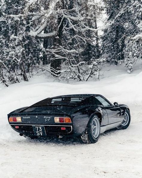 Classic Car Voyage on Instagram: "Lamborghini Miura SV
📸 Images by: @ednshots & @harun.heinemann 
Owner: @simonkidston

#classiccar #classiccars #vintagecar #vintagecars #DriveVintage 
#lamborghinimiura #miura #lamborghini #supercars #supercar" Classic Lamborghini, Lamborghini Miura Sv, Black Lamborghini, Dream Cars Lamborghini, Lamborghini Miura, Best Classic Cars, Car Mods, Remodeled Campers, Japan Cars