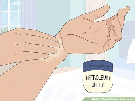 Wondering how to get the most out of your favorite perfume and smell nice for hours on end? We’re here to help! Make Perfume Last Longer, Perfume Last Longer, Make Perfume, Apply Perfume, Smell Nice, Roll On Perfume, Petroleum Jelly, Pulse Points, Skin Prep