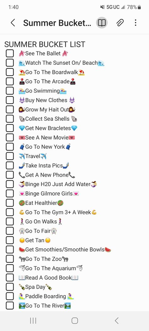 Thing To Do Over The Summer, Summer Bucket List Teens, Summer To Do List Aesthetic, Summer Activities Ideas, Lato Aesthetic, Bucket List For 2024, Summer Bucket List For Adults, Summer Needs List, Summer List For Teenagers