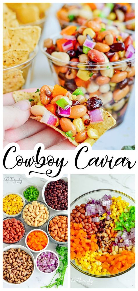 Cowboy Caviar No Tomatoes, Cowboy Caviar Chickpeas, Cowboy Candy Appetizer, Cowboy Caviar Apple Cider Vinegar, Easy Cowboy Caviar Italian Dressing, Cowboy Caviar Recipe Easy Italian Dressing, Texas Caviar With Hominy, Cowboy Caviar With Apple Cider Vinegar, Texas Caviar With Apple Cider Vinegar