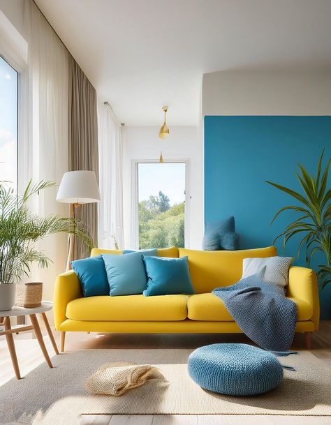 Color Combination For Living Room, English Cottage Living Room, Office Bedroom Ideas, Country Style Living Room, Pottery Barn Inspired, Outdoor Living Rooms, Cottage Living Rooms, Yellow Sky, Remodel Inspiration