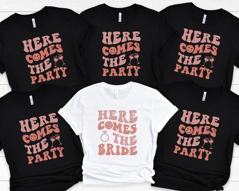 Bach Shirt Ideas, Bachelorette Party Matching Outfits, Bachelorette Shirt Ideas, Western Bridal Party, Trendy Bachelorette, Bachelorette Party Matching, Trendy Bachelorette Party, Country Bachelorette, Bachelorette Party Tanks