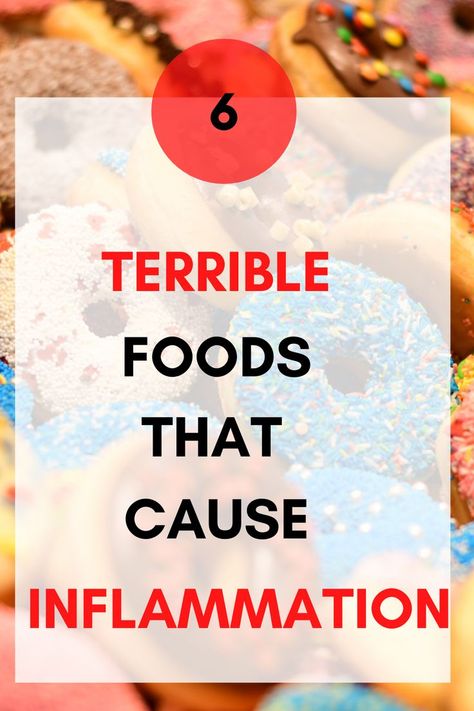 Inflammation is one of the biggest health hazards that we should strive to avoid if we want to live long and be healthy. A bad diet full of foods that cause inflammation can have a terrible impact on our health and it can reduce our lifespan. Click to see which 6 foods that cause inflammation you need to avoid if you want to preserve your health. What Foods Cause Inflammation, Grounding For Inflammation, Foods Causing Inflammation, Foods That Cause Inflammation In Joints, Worst Foods For Inflammation, Food To Decrease Inflammation, List Of Foods That Cause Inflammation, High Inflammation Foods, Anti Inflamitory Lifestyle