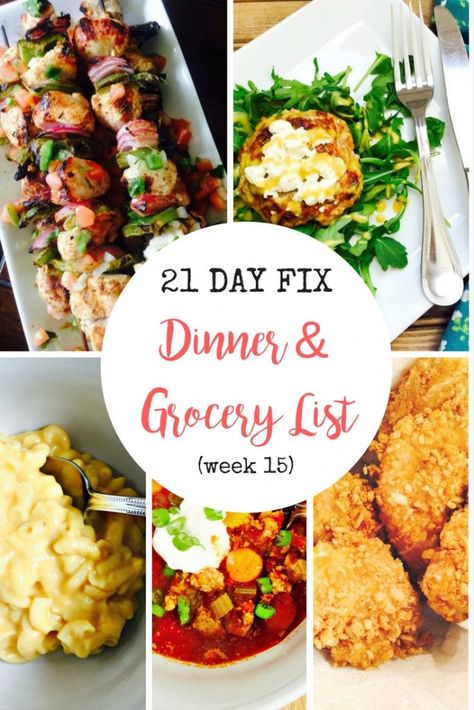 21 Day Fix Meal Plan and Grocery List Weight Watchers Meal Plan, Meal Planning Easy, Fat Burning Meal Plan, 21 Day Fix Diet, Meal Plan Grocery List, 21 Day Fix Meal Plan, 2b Mindset, Beachbody Recipes, Quick Diet