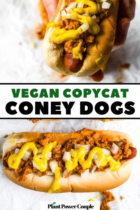 Are you seeking a delicious and healthy vegan alternative to traditional meat dogs? Look no further! Our Vegan Coney Dog Recipe features easy-to-follow instructions, using TVP, for an amazing meatless twist on your classic carrot dogs. With a mustard chili twist, these plant-based dogs promise an explosion of mouth-watering flavor and nutrients. Perfect as a snack or main meal, these vegetarian chili dogs are a delight for the whole family. Don't miss out - save this recipe to make it later!