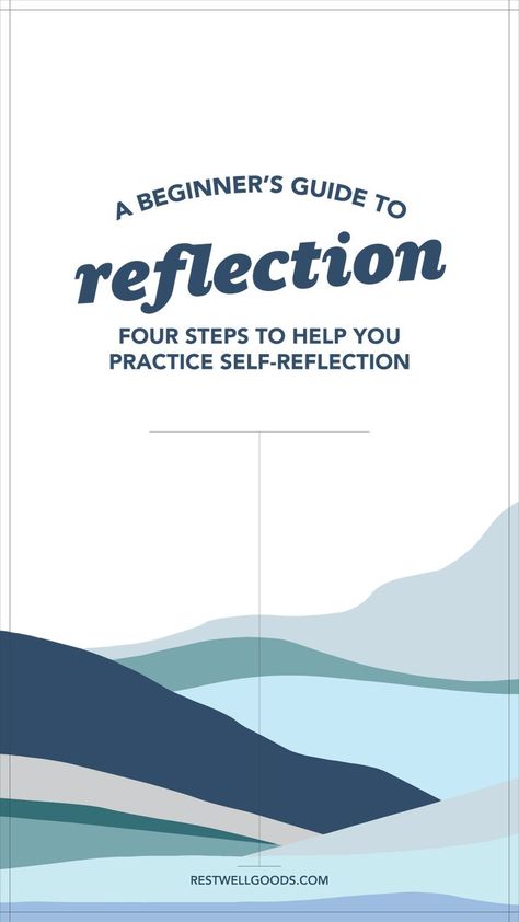 Self-reflection has gotten pretty popular (for good reason!) There are so many health benefits to even just a few minutes every day of reflection, but how do you even begin? Our guide will walk you through what reflection is, why we may be hesitant, and four easy steps walking you through it when you're ready. Making Hard Decisions, Lower Cortisol Levels, Fish Out Of Water, Self Thought, Self Efficacy, Self Reflection, Thoughts And Feelings, Go To Sleep, Daily Activities