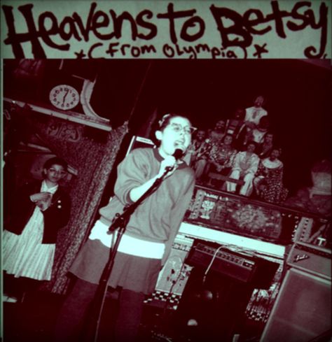 Heavens To Betsy Heavens To Betsy Band, Sista Grrrl, Gig Outfits, Gig Outfit, Heavens To Betsy, Riot Grrrl, 90s Music, Band Stuff, Poster Ideas