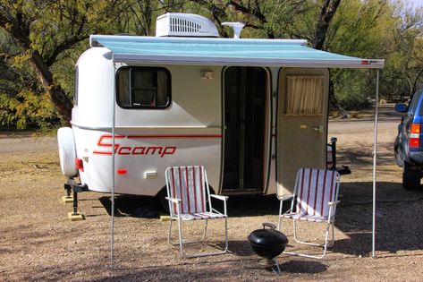 Scamp Camper, Light Travel Trailers, Scamp Trailer, Small Camper Trailers, Small Camping Trailer, Rv Solar Power, Lightweight Travel Trailers, Camper Trailer For Sale, Small Campers