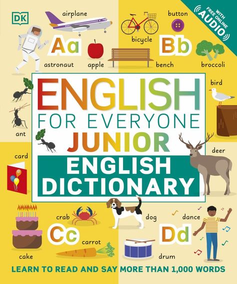 English for Everyone Junior English Dictionary Junior English, Vocabulary Book, English Dictionary, Free Audio, Children Learning, Word Recognition, English Reading, English Dictionaries, English As A Second Language