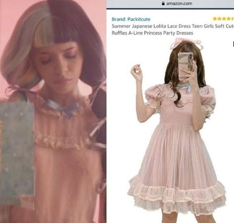 Outfits Inspired By Melanie Martinez, Birth Day Outfits, Highschool Sweethearts Melanie Martinez Outfit, Cry Baby Outfits, Melanie Martinez Clothes Style, K 12 Outfits Ideas, Crybabycore Outfits, Melanie Martinez Costume, Melanie Martinez Trilogy Tour Outfits