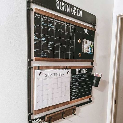 Family Wall Organizer, Wall Family Organizer, Family Wall Organiser, Family Schedule Board Command Centers, Kitchen Calendar Wall Family Planner, Diy Command Center, Office Board, Planner Board, Home Command Center