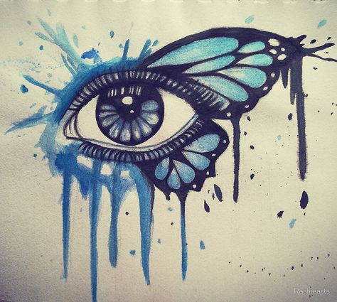 Butterfly Eyes Drawing, Different Eye Art Styles, Dragon Tattoo Ideas, Crazy Tattoos, Lion Tattoo Sleeves, Butterfly Eyes, Eyeball Art, My Tattoos, Dragon Tattoos