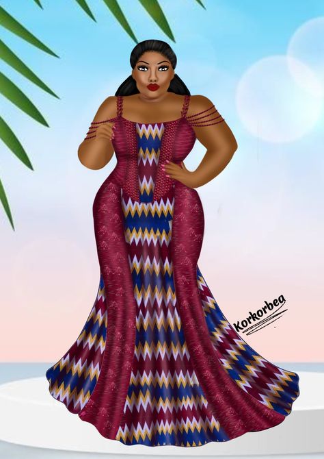 Corset Kente Styles, Kente Corset Dress, Kente Corset, African Bride Dress, Kente Dresses, Classy Style Outfits, Kitenge Designs, Corset Styles, Kente Dress