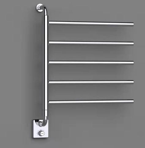 Towel Rail Ideas, Electric Towel Warmer, Heated Towel Rack, Electric Towel Rail, Electric Radiators, Towel Radiator, Towel Racks, Handmade Towel, Bathroom Door