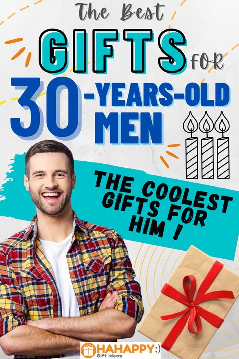 Best Birthday Gift Ideas For 30-Year-Old Men Gifts For My 30 Year Old Son, Gift For 30th Birthday For Him Men, Best 30th Birthday Gifts Men, Mens 30th Birthday Gifts, 30th Birthday Gifts For Husband, 30 Days Of Birthday Gifts For Him, Gifts For 35 Year Old Men, 30th Birthday Presents For Men, Gifts For 30th Birthday Man