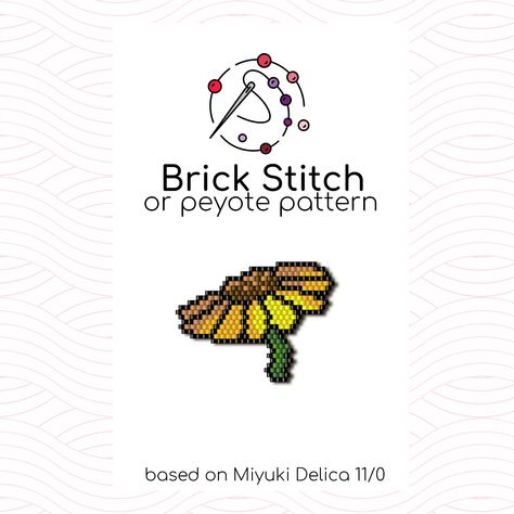 Brick Stitch Earrings Pattern, Patriotic Earrings, Word Patterns, Miyuki Delica Beads, Pendant Keychain, Design Palette, Brick Stitch Pattern, Yellow Daisy, Keychain Charm