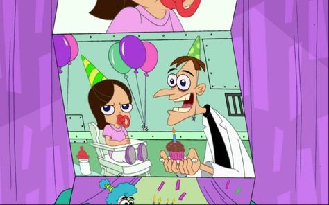 Disney Vanessa Doofenshmirtz Love Handel, Ferb And Vanessa, Vanessa Doofenshmirtz, Best Cartoon Series, Ferb Fletcher, Disney Channel Cartoons, Phineas Flynn, Soda Ice Cream, Phineas And Ferb Perry