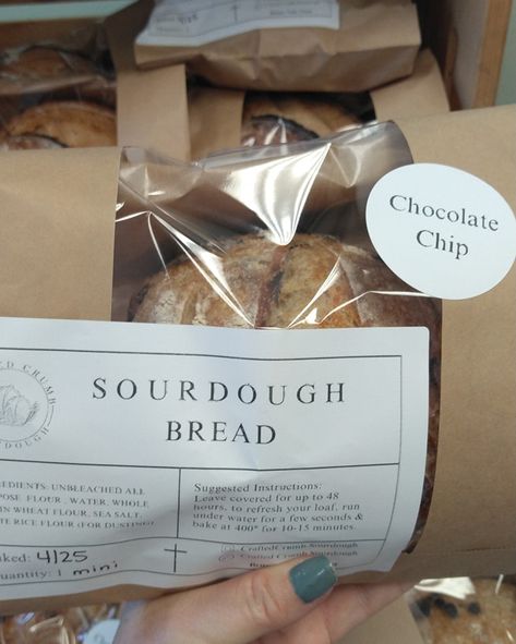 How To Package Sourdough Bread, Sourdough Packaging, Sourdough Bread Packaging, Packaging Sourdough Bread, Gifting Sourdough Bread, Littlespoonfarm Sourdough Bread, Bread Packaging, Wheat Flour, Rice Flour