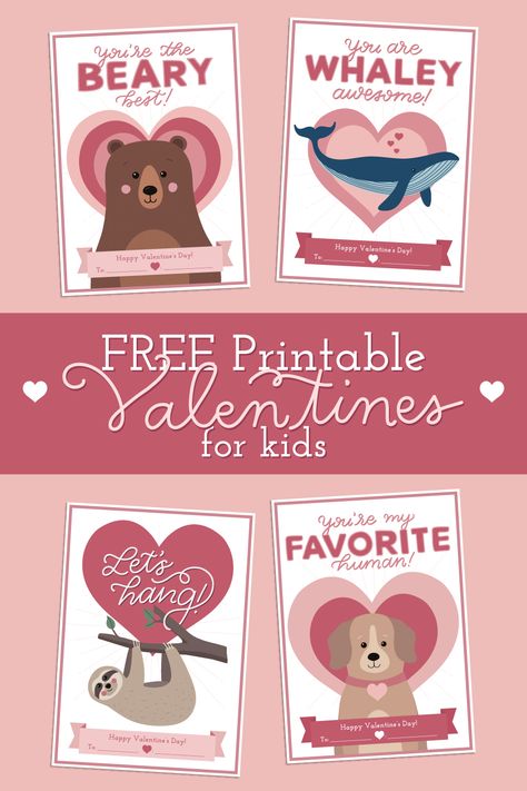 Free Printable Valentine Cards, Preschool Valentine Cards, Free Valentine Cards, Free Printable Valentines Cards, Valentine Card Template, Printable Valentine Cards, Printable Valentines Day Cards, Valentine Gifts For Kids, Printable Valentines Cards