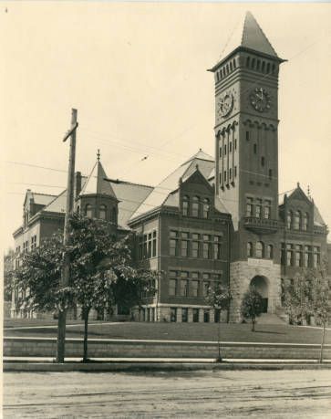 Lewis and Clark High School | Spokane Historical Downtown Spokane, Population Growth, Gym Facilities, Gothic Cathedrals, Spokane Washington, Lewis And Clark, Spokane Wa, Clock Tower, Historic Buildings