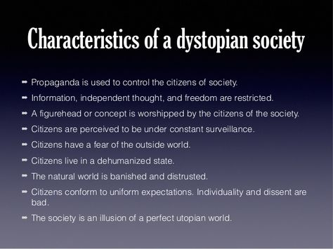 Definition and characteristics of a Dystopian Society Dystopian Title Ideas, Dystopian Government Writing Prompts, Types Of Dystopian Worlds, Writing Prompts Sci Fi Dystopian, How To Write Dystopian, Writing Dystopian Fiction, How To Write Dystopian Fiction, How To Write A Dystopian Story, Book Ideas Prompts Dystopian