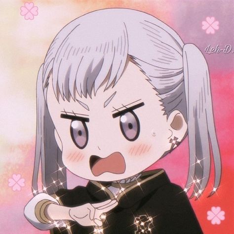 #NOELLESILVA #BLACKCLOVER Noelle Black Clover, Anime Glitter Icons, Noelle Silva, Clover 3, Black Clover Manga, Glitter Icons, Black Clover Anime, Black Cover, Black Clover