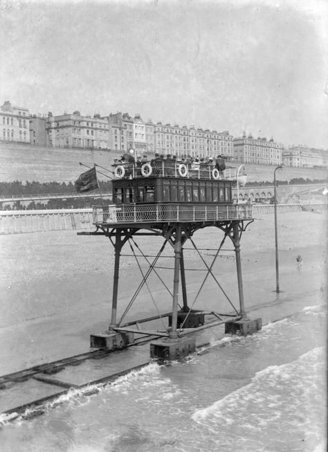 Vintage Seaside, National Railway Museum, Railway Museum, Brighton Beach, Seaside Town, Interesting Buildings, Structure Architecture, Inventors, Old London