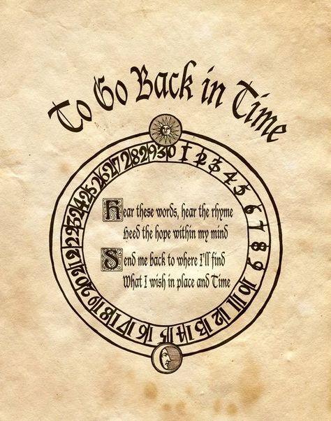 To Go Back In Time Chant {Printable Spell Page} | Witches Of The Craft® Charmed Spells, Halloween Spells, Charmed Book Of Shadows, Spells For Beginners, Magic Spell Book, Go Back In Time, Under Your Spell, Magick Spells, Wiccan Spell Book