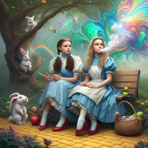 Dark Disney Art, Alice In Wonderland Fanart, Alice In Wonderland Artwork, Dark Alice In Wonderland, Wonderland Artwork, L Wallpaper, Dark Disney, Twisted Disney, Joker Art