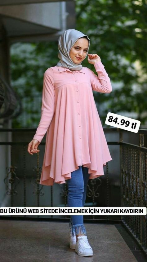 Dress Pattern For Women, New Dress Pattern, Kurti Fashion, Blouse Casual Fashion, Muslim Fashion Hijab Outfits, Stylish Short Dresses, Hijabi Fashion Casual, Fashion Top Outfits, Trendy Dress Outfits