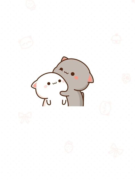 I Love You Cartoon Couple, Cute Drawings For Boyfriend, Attractive Wallpapers, Drawings For Boyfriend, Love Cartoon Couple, Chibi Cat, Cute Bear Drawings, Doodle Images, Cute Panda Wallpaper