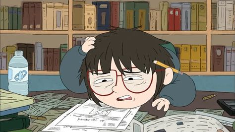 We Bare Bears We Bare Bears, Bare Bears, Anime Character, Bears, Desk, Books, Anime