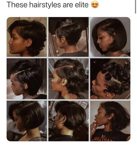 Pressed Natural Hair, Silk Press Natural Hair, Natural Hair Short Cuts, Short Hair Black, Quick Natural Hair Styles, Short Hair Pixie Cuts, Short Sassy Hair, Sassy Hair, Have Inspiration