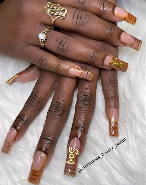 Nails For Sagittarius, Sagittarius Nails Designs Short, Sagittarius Acrylic Nails, Sag Nail Designs, Sagittarius Birthday Nails Acrylic, Sagittarius Inspired Nails, Saggitarius Nail Ideas, Sagittarius Nails Acrylic, Birthday Nails Sagittarius