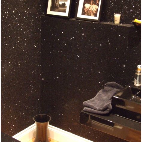 Black glitter wall! I think I might do this! sooooo glam! Sparkly Walls, Glitter Wall, Do It Yourself Crafts, Decoration Inspiration, Fun Diy Crafts, Red Glitter, Kids' Room, My New Room, Pottery Barn