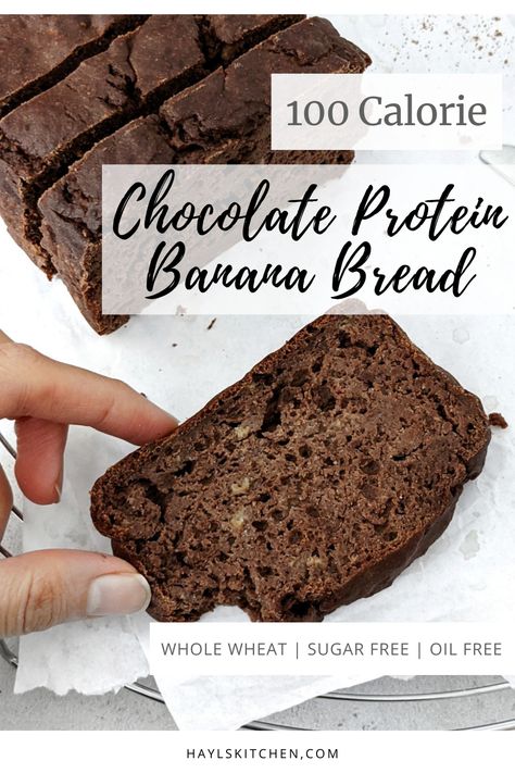 Baking With Chocolate Protein Powder, Banana Bread Protein Powder, Protein Powder Bread Recipes, Chocolate Protein Banana Bread, Banana Bread With Protein Powder, Recipes With Chocolate Protein Powder, High Protein Banana Recipes, Protein Powder Bread, Protein Banana Recipes