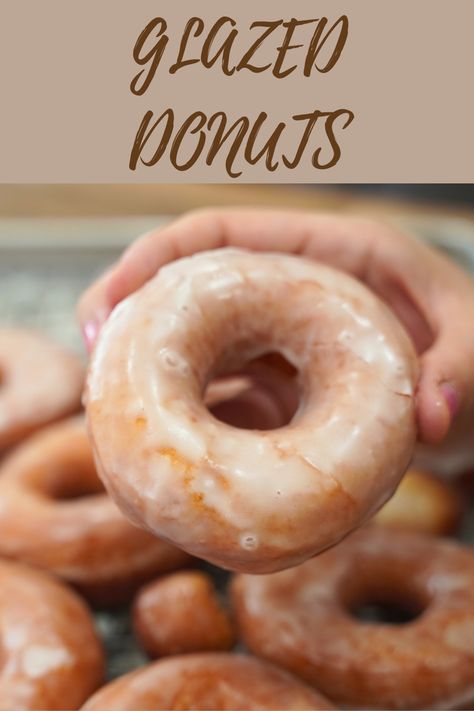 Glaze For Donuts Recipe, How To Make Donuts At Home, Donut Glaze Recipe, Homemade Glazed Donuts, Donut Glaze Recipes, Glazed Donuts, Glazed Doughnuts, Donuts Recipe, Tasty Recipes Videos