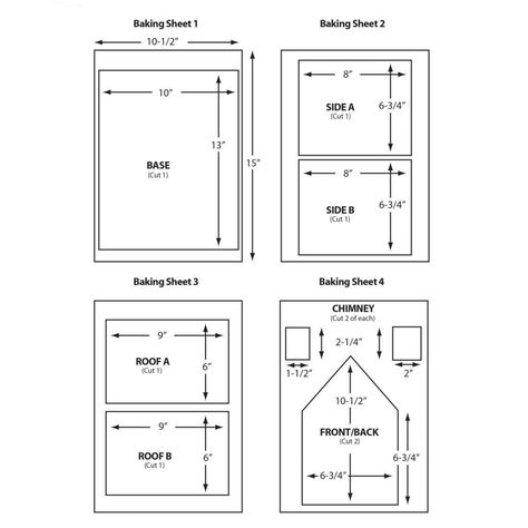 Gingerbread House Plans, The Best Gingerbread House, Gingerbread House Template Printable, Best Gingerbread House, Gingerbread House Icing, Easy Gingerbread House, Halloween Gingerbread House, Cardboard Gingerbread House, Homemade Gingerbread House