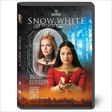 Snow White: The Fairest of Them All (2001) Snow White Movie, Snow White Photos, Miranda Richardson, Clancy Brown, Warwick Davis, The Fairest Of Them All, Baby In Snow, Vera Farmiga, Princess Movies