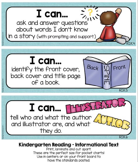 KINDErGARTEN I Can Statements - Objectives for ELA and Math - Adorable Posters for daily goals - try a page for FREE #kindergarten #kindergartencommoncore #backtoschool #icanstatements #kindergartengoals #kindergartenreading Preschool I Can Statements, Learning Objectives Display Kindergarten, Preschool Learning Objectives, Kindergarten Learning Objectives, Prek Learning Objectives, Kindergarten Goals, Name Activities Preschool, Phonics Worksheets Free, Beginning Of Kindergarten